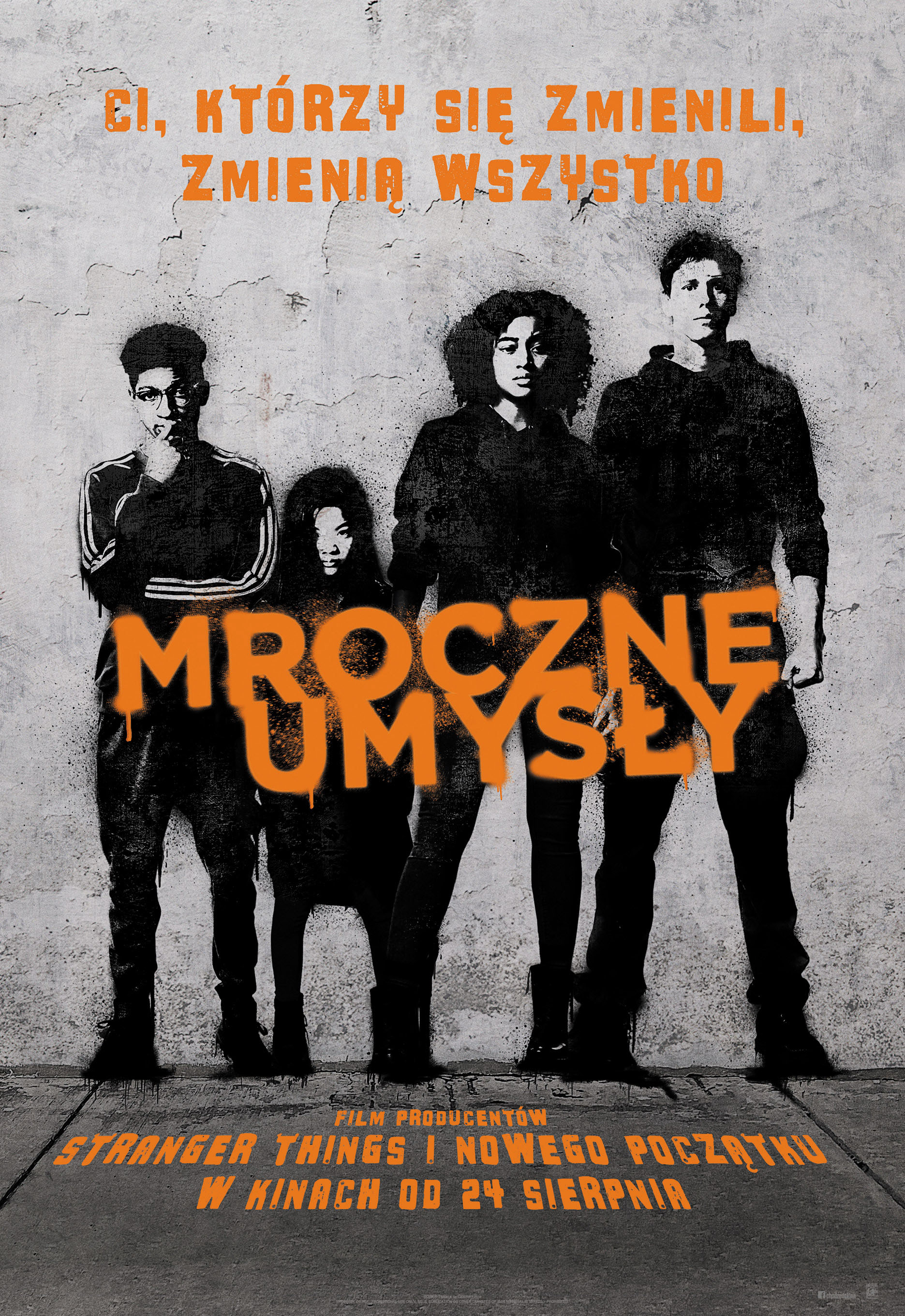 Polski plakat filmu 'Mroczne umysły'