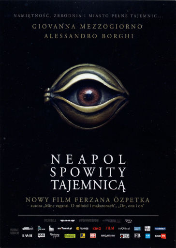 Przód ulotki filmu 'Neapol spowity tajemnicą'