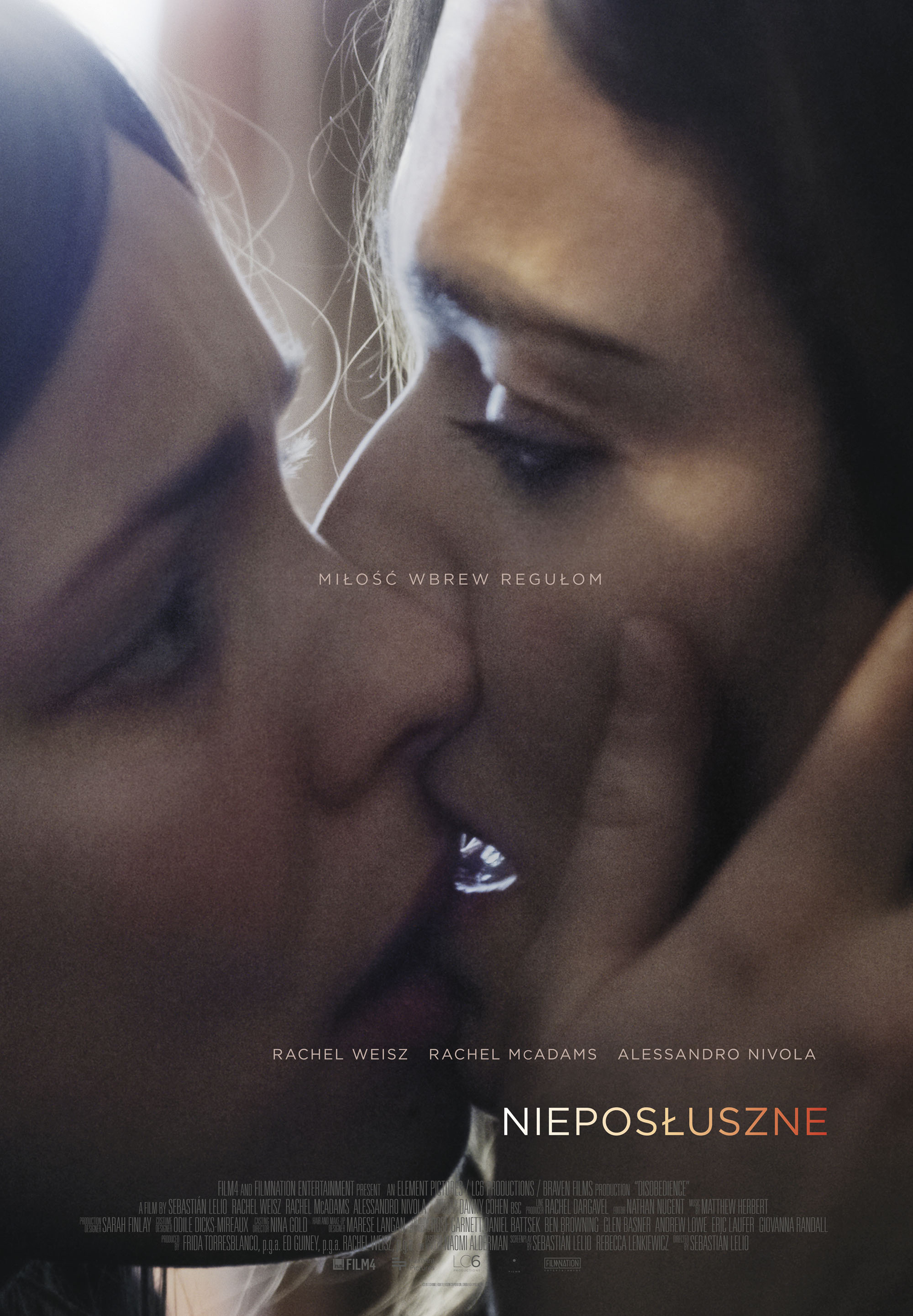 Polski plakat filmu 'Nieposłuszne'