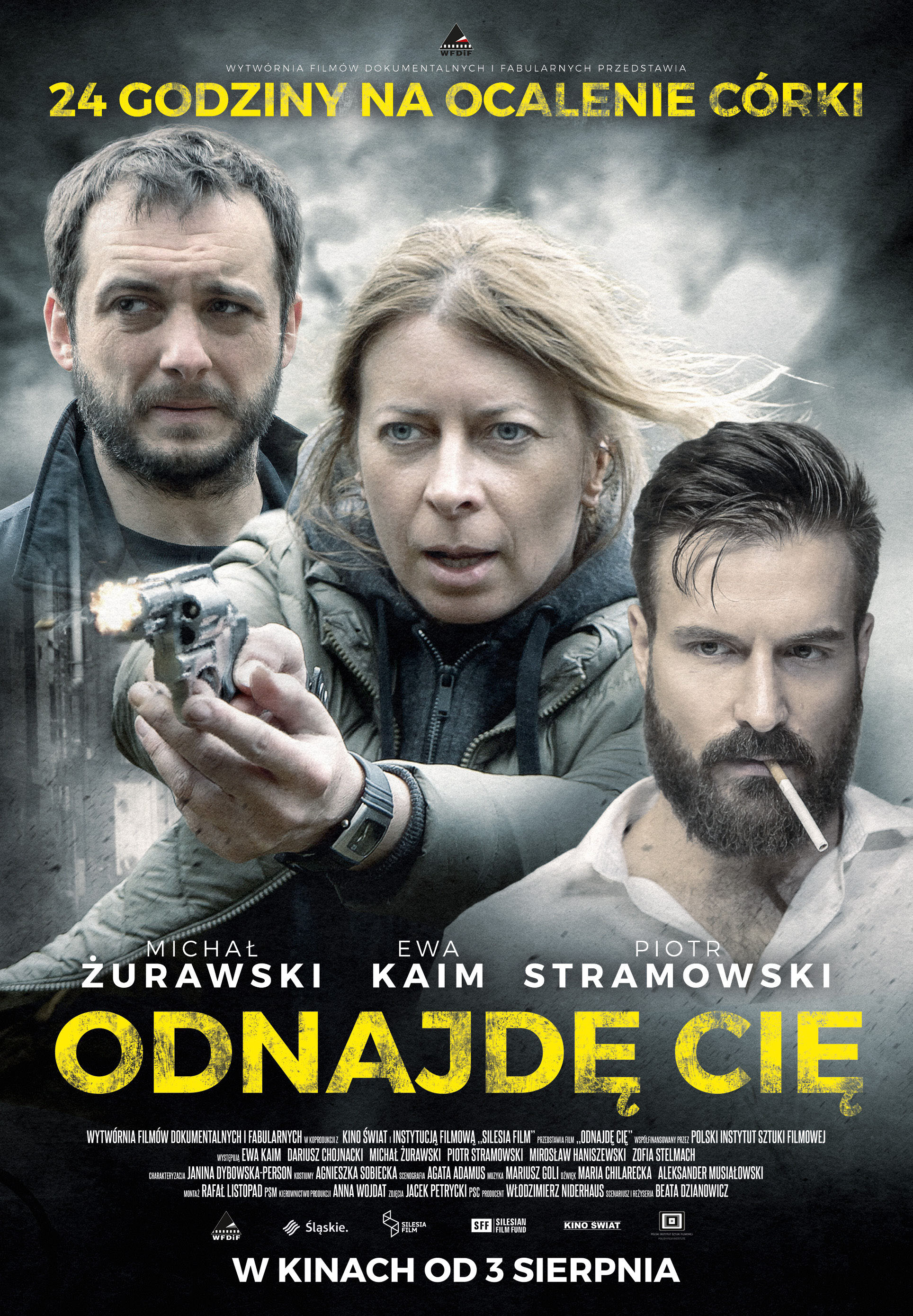 Polski plakat filmu 'Odnajdę cię'