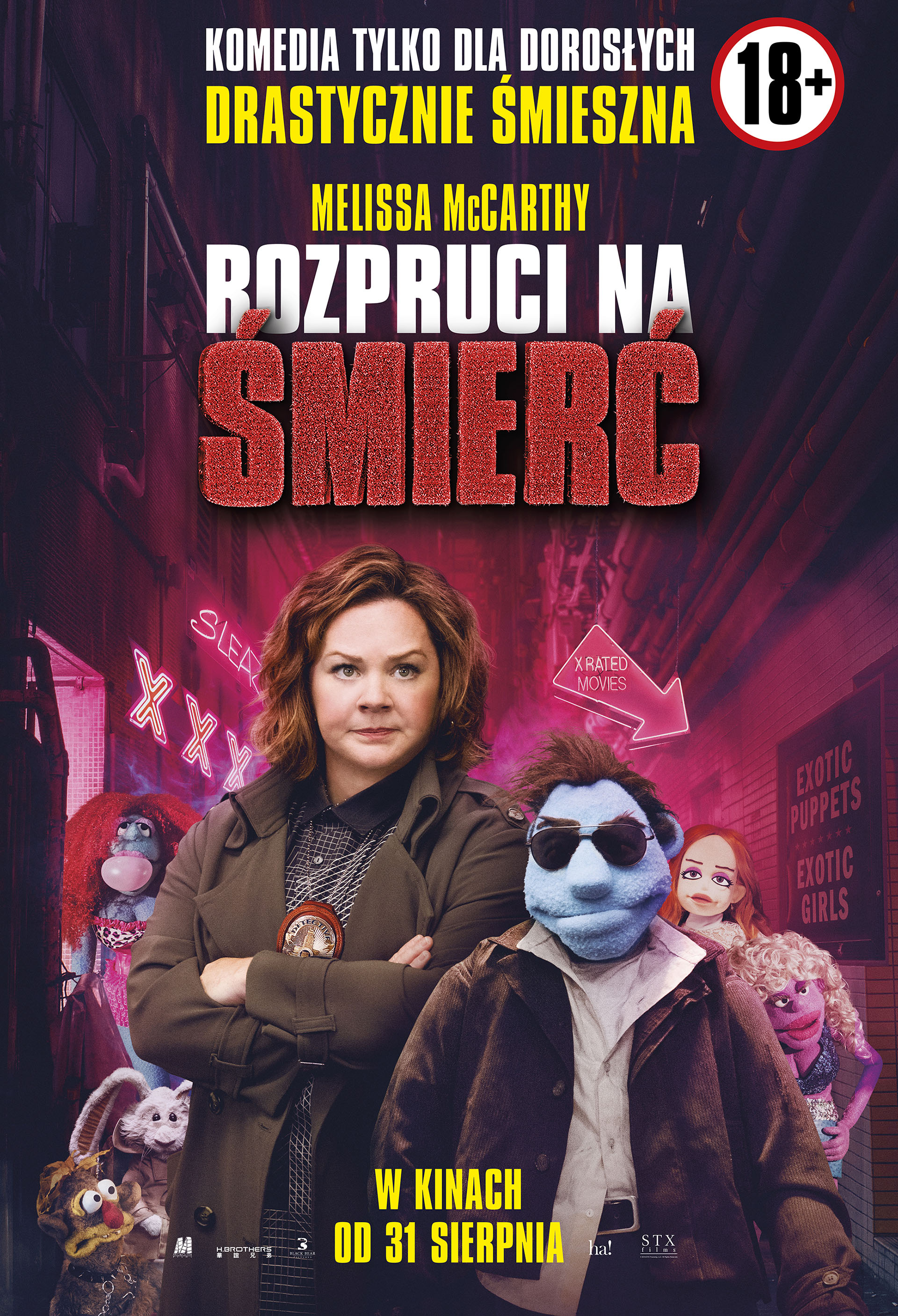 Polski plakat filmu 'Rozpruci na śmierć'