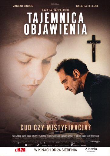 Przód ulotki filmu 'Tajemnica objawienia'