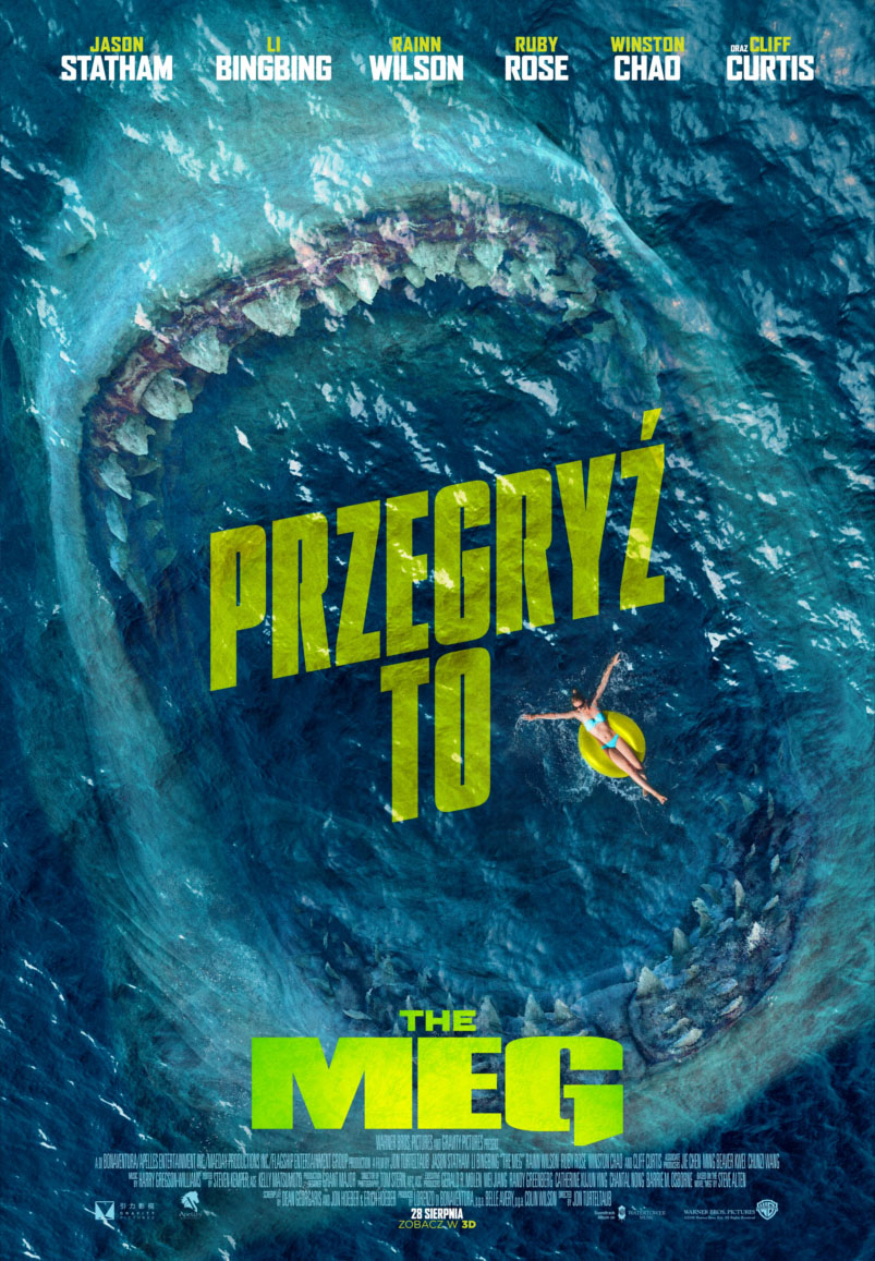 Polski plakat filmu 'The Meg'