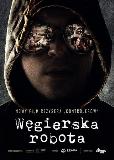 Przód ulotki filmu 'Węgierska robota'