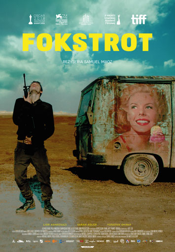 Polski plakat filmu 'Fokstrot'