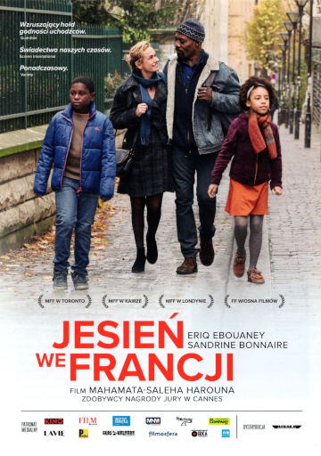 Przód ulotki filmu 'Jesień we Francji'