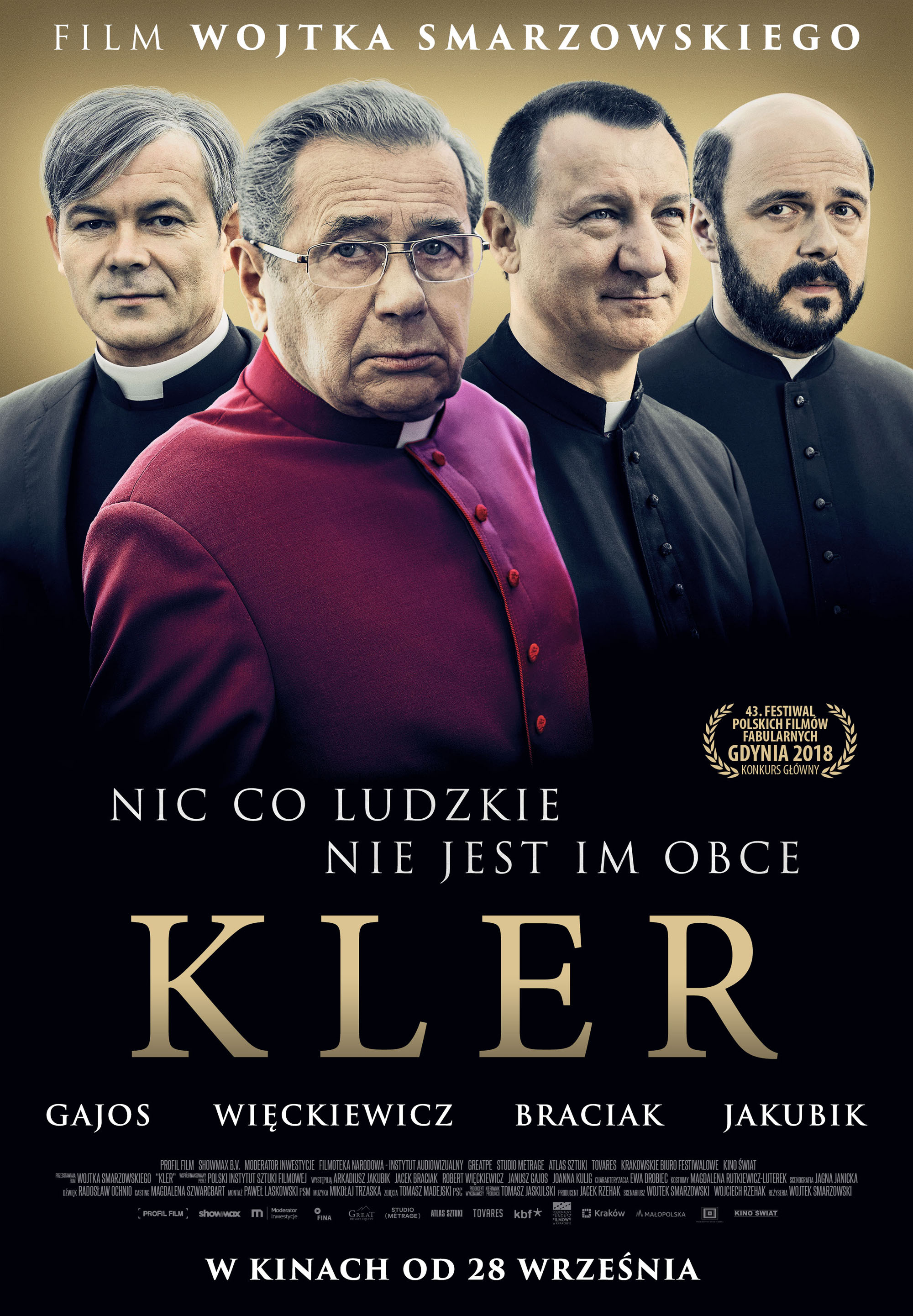 Polski plakat filmu 'Kler'