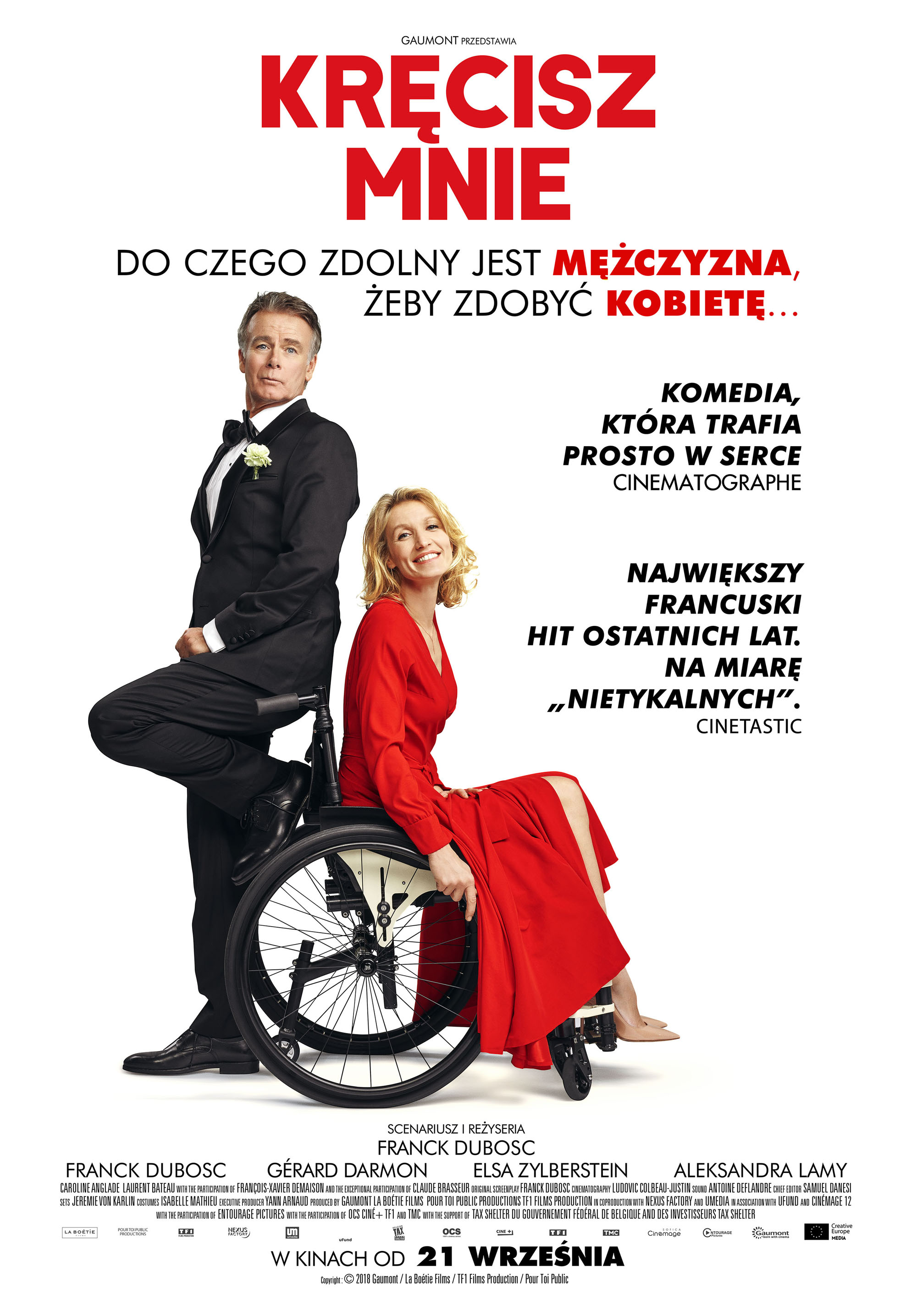 Polski plakat filmu 'Kręcisz mnie'