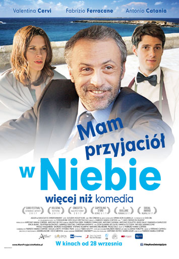 Polski plakat filmu 'Mam przyjaciół w niebie'