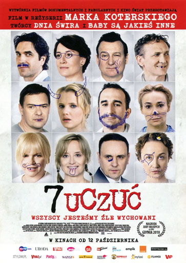 Przód ulotki filmu '7 uczuć'