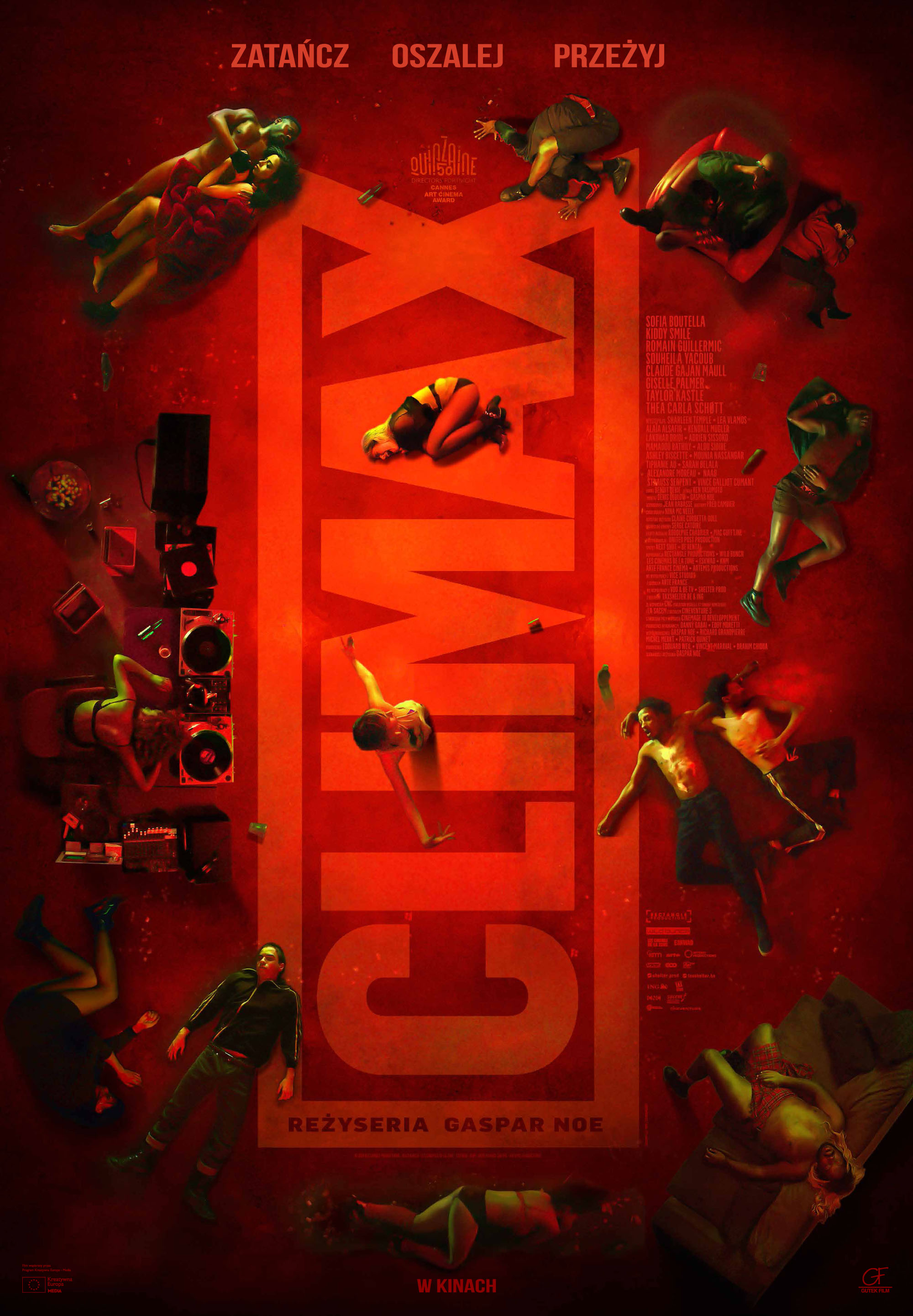 Polski plakat filmu 'Climax'