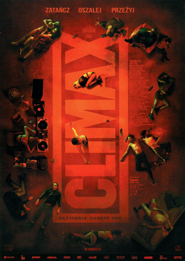 Przód ulotki filmu 'Climax'