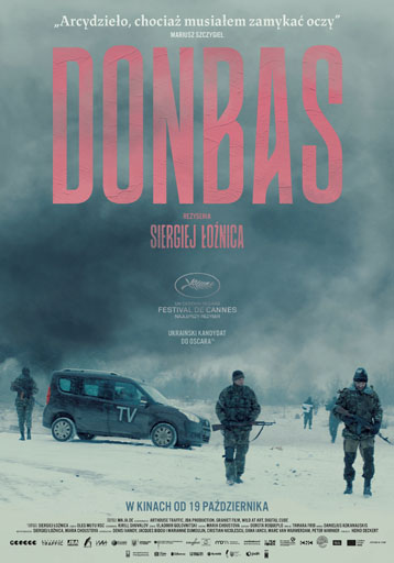 Polski plakat filmu 'Donbas'