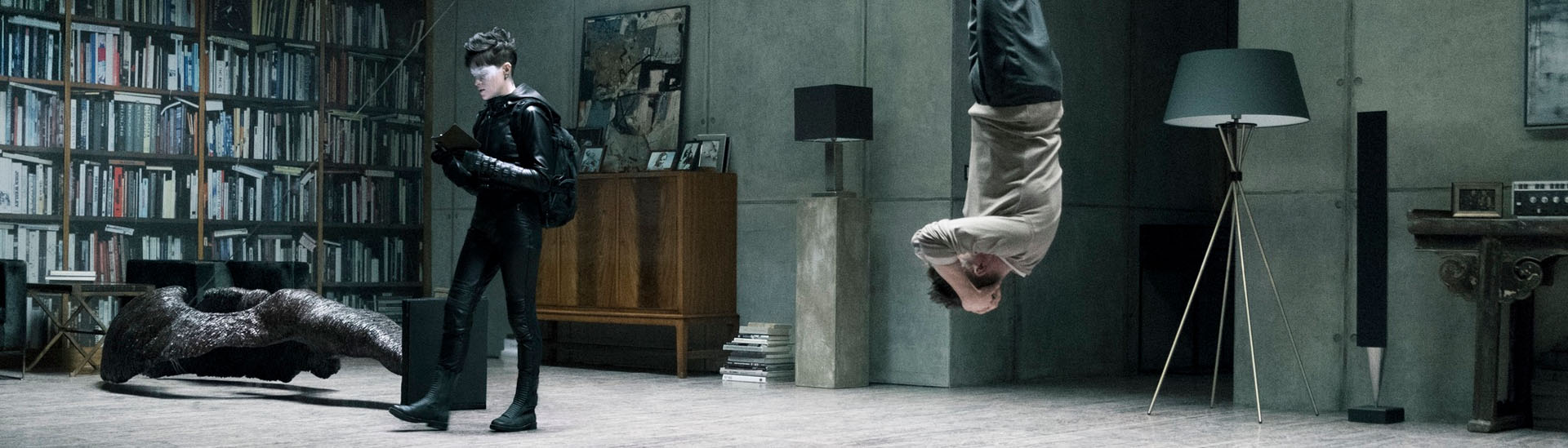 Baner filmu 'Dziewczyna w sieci pająka'