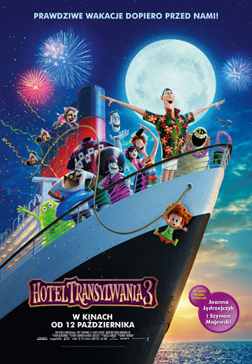 Polski plakat filmu 'Hotel Transylwania 3'