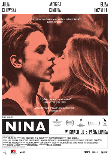 Polski plakat filmu 'Nina'