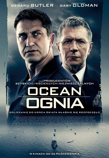 Polski plakat filmu 'Ocean ognia'