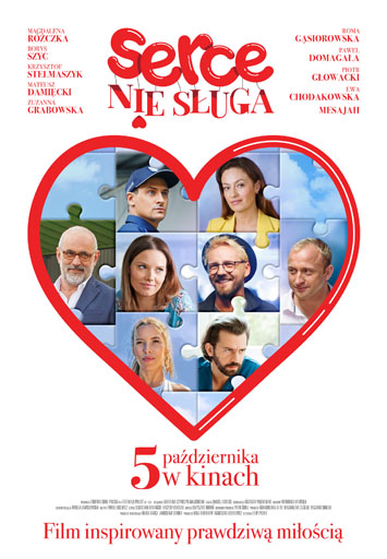 Polski plakat filmu 'Serce nie sługa'