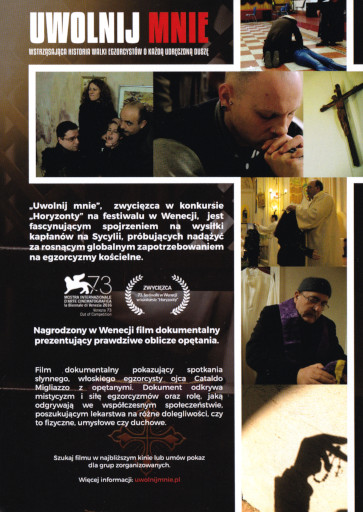 Tył ulotki filmu 'Uwolnij mnie'