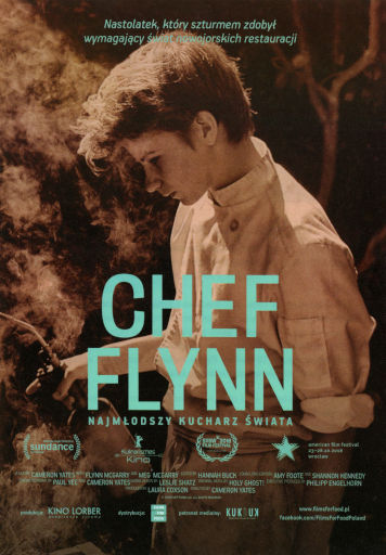 Przód ulotki filmu 'Chef Flynn - najmłodszy kucharz świata'
