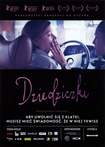 Przód ulotki filmu 'Dziedziczki'