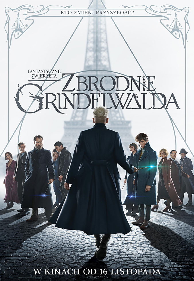 Polski plakat filmu 'Fantastyczne zwierzęta: Zbrodnie Grindelwalda'