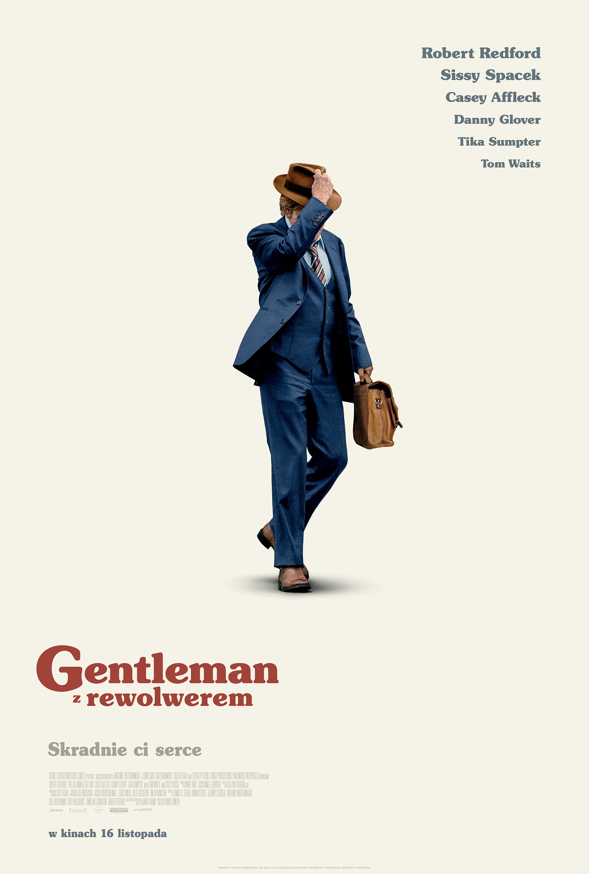 Polski plakat filmu 'Gentleman z rewolwerem'