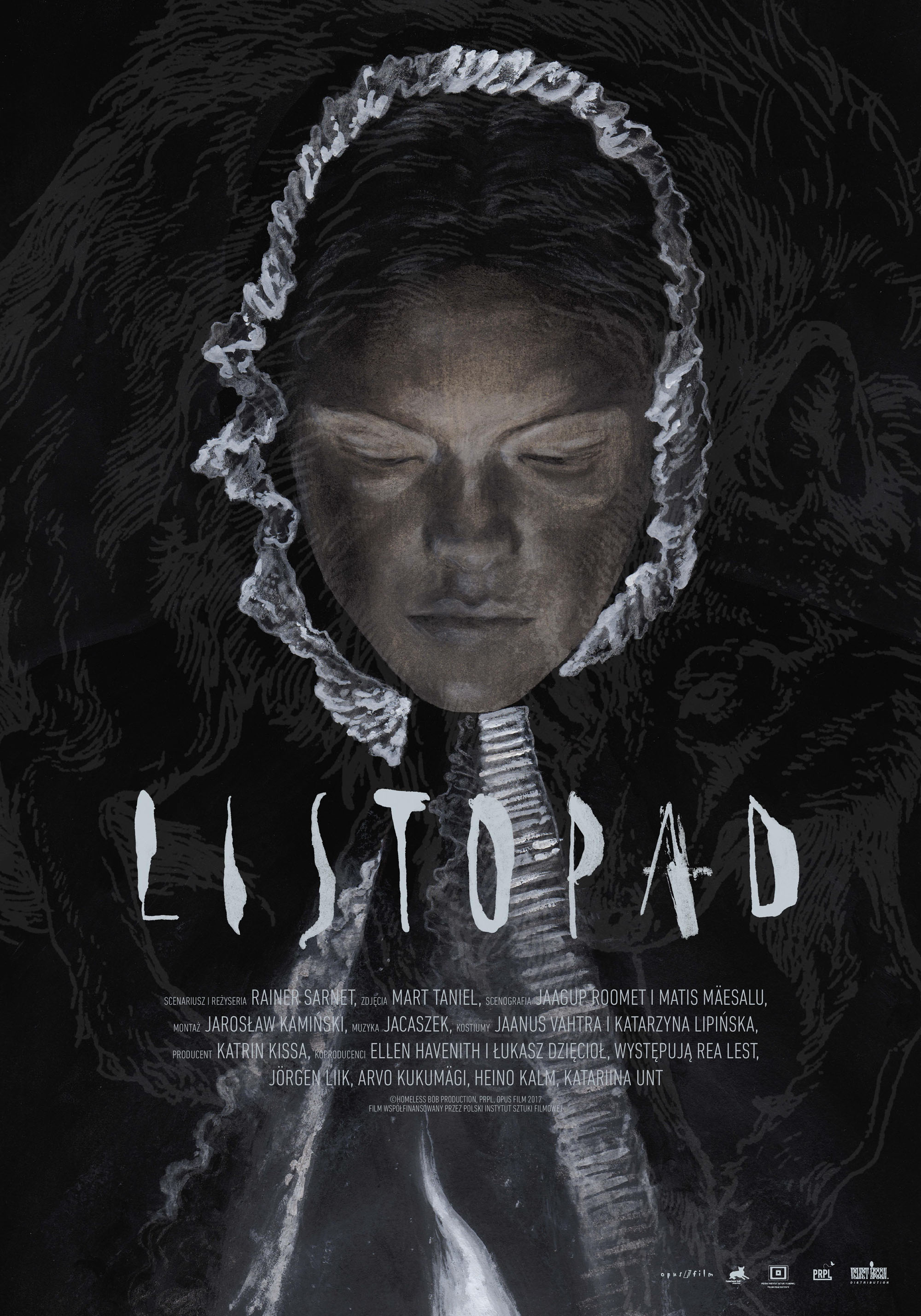 Polski plakat filmu 'Listopad'