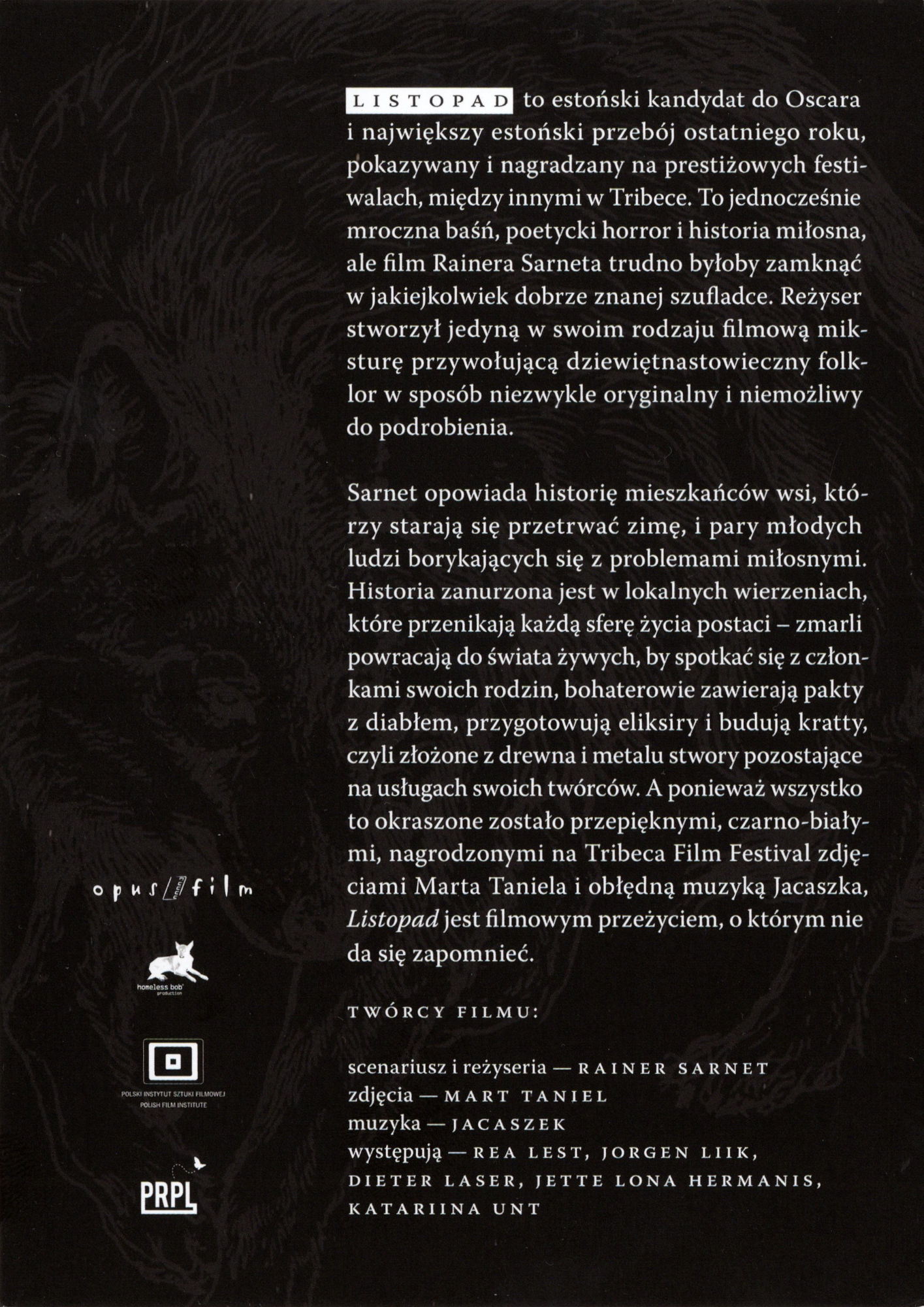 Ulotka filmu ''
