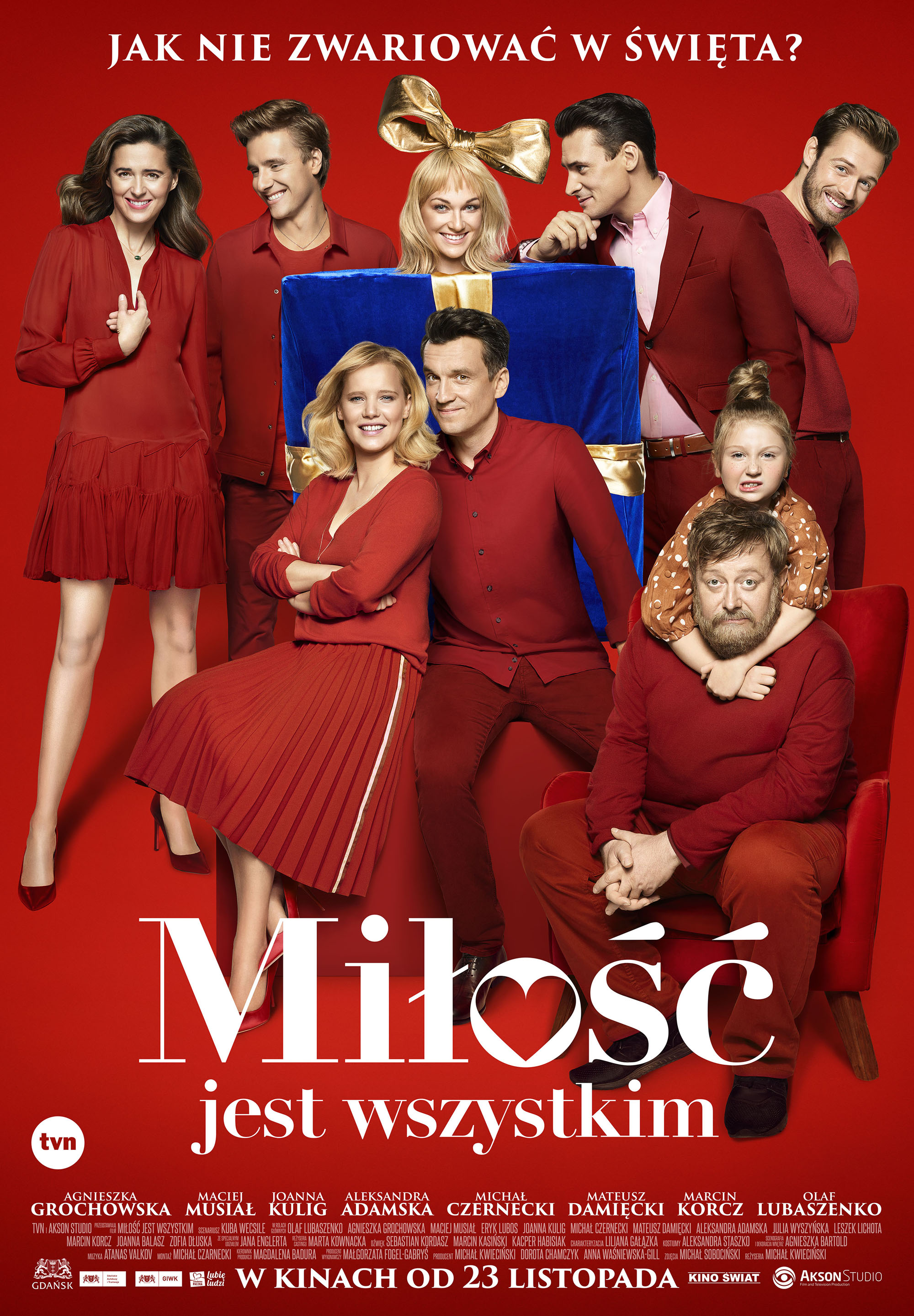 Polski plakat filmu 'Miłość jest wszystkim'
