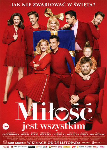 Przód ulotki filmu 'Miłość jest wszystkim'