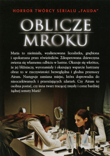 Tył ulotki filmu 'Oblicze mroku'