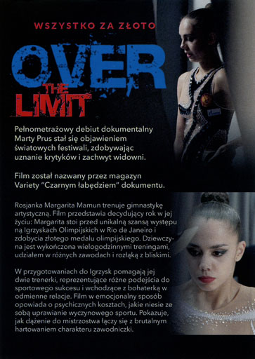 Tył ulotki filmu 'Over the Limit'