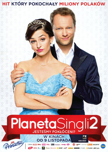 Przód ulotki filmu 'Planeta Singli 2'