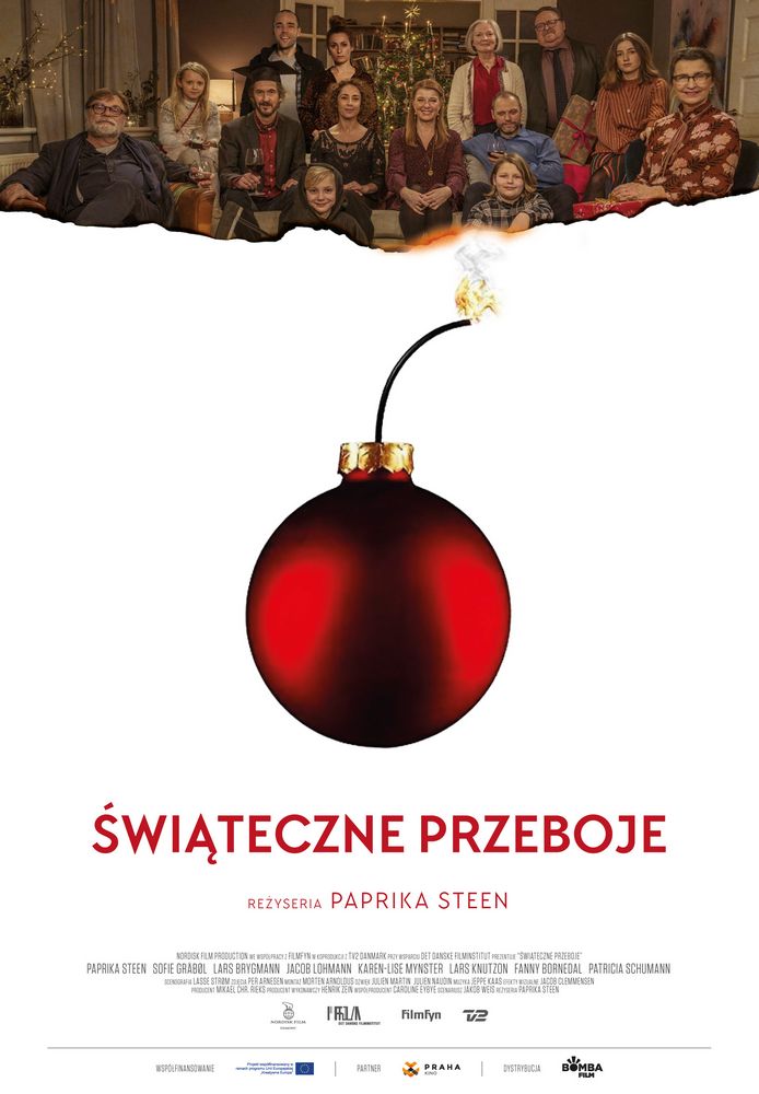 Polski plakat filmu 'Świąteczne przeboje'