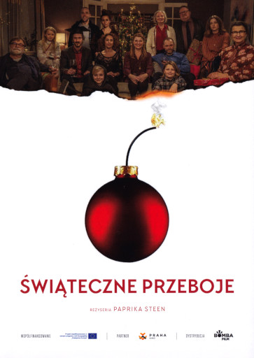 Przód ulotki filmu 'Świąteczne przeboje'