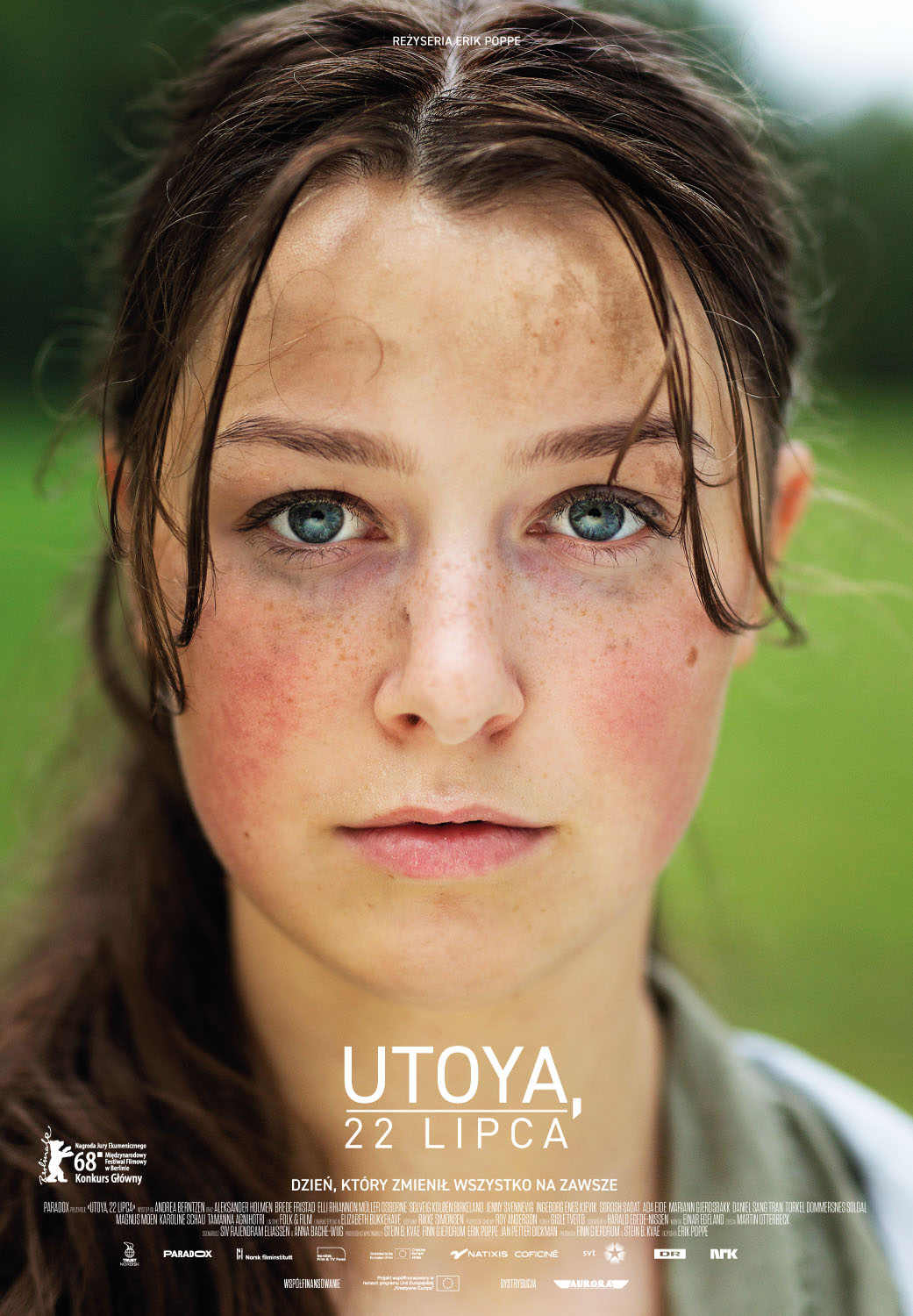 Polski plakat filmu 'Utoya, 22 lipca'