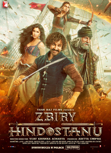 Polski plakat filmu 'Zbiry Hindostanu'