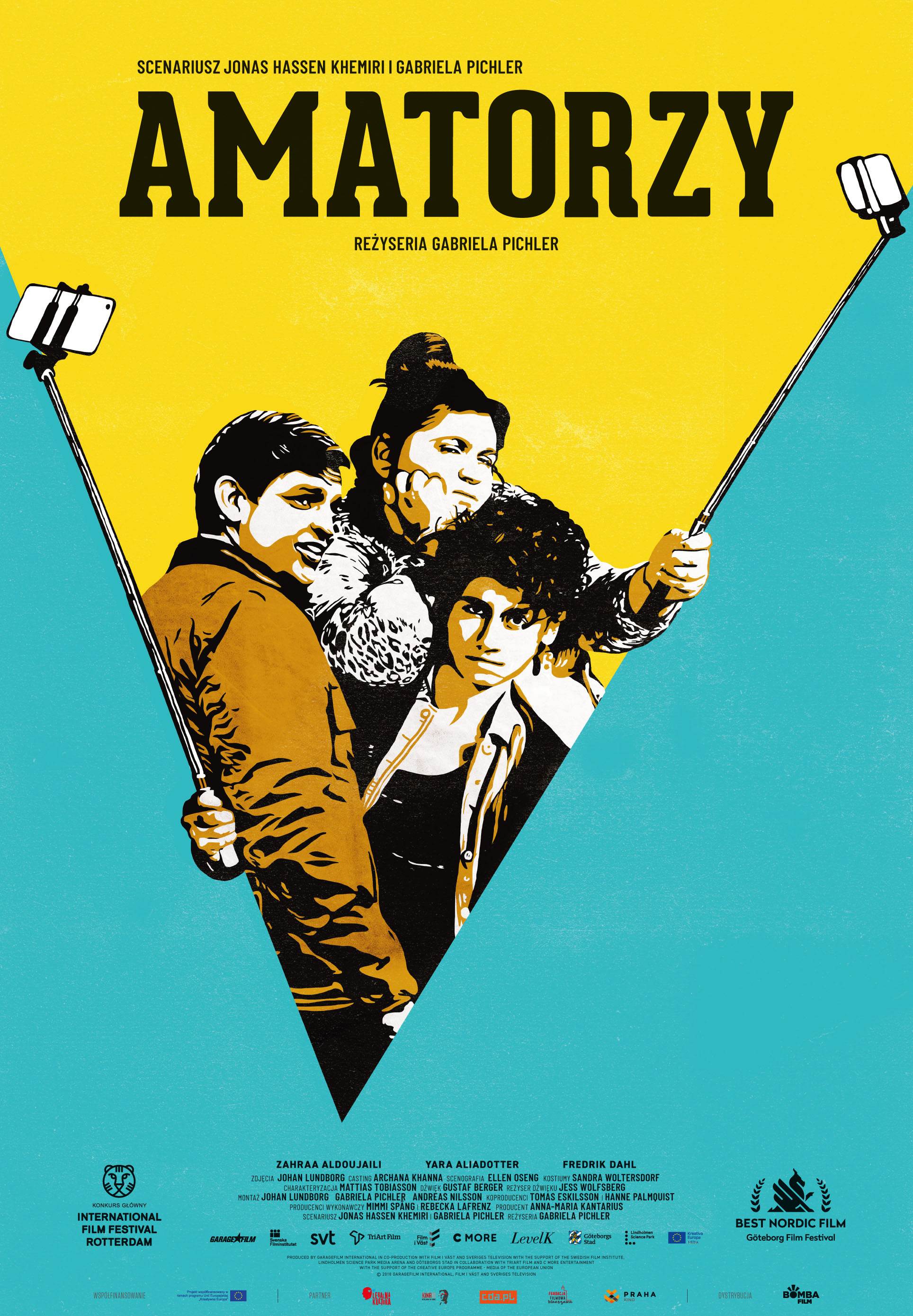 Polski plakat filmu 'Amatorzy'