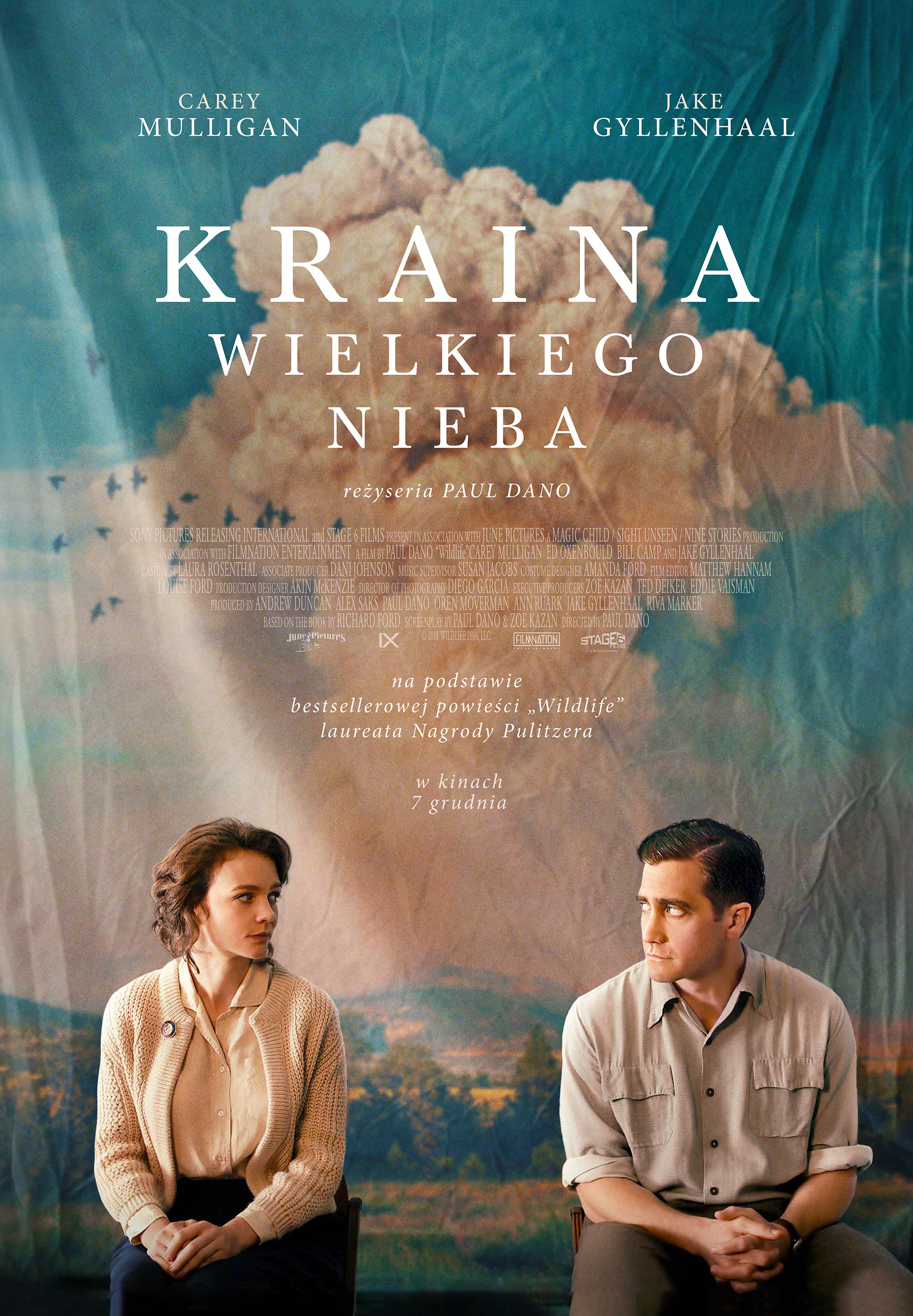 Polski plakat filmu 'Kraina wielkiego nieba'
