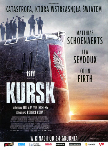 Przód ulotki filmu 'Kursk'