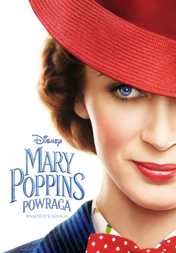 Polski plakat filmu 'Mary Poppins powraca'