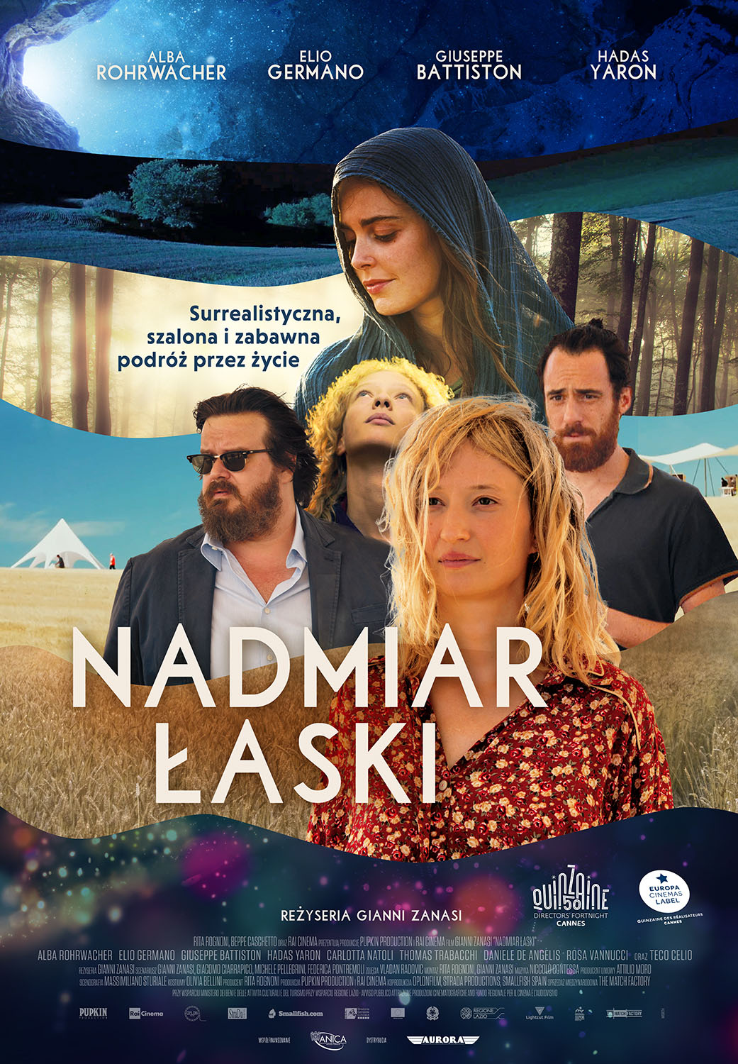 Polski plakat filmu 'Nadmiar łaski'