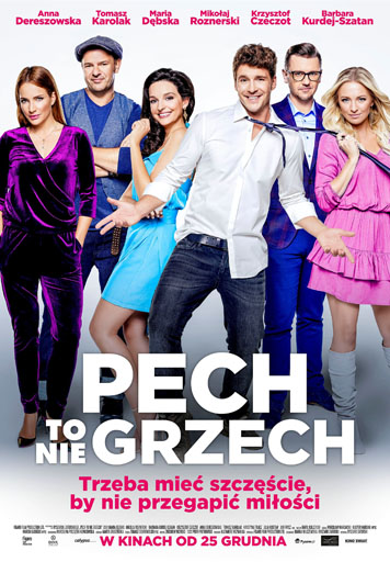 Polski plakat filmu 'Pech to nie grzech'