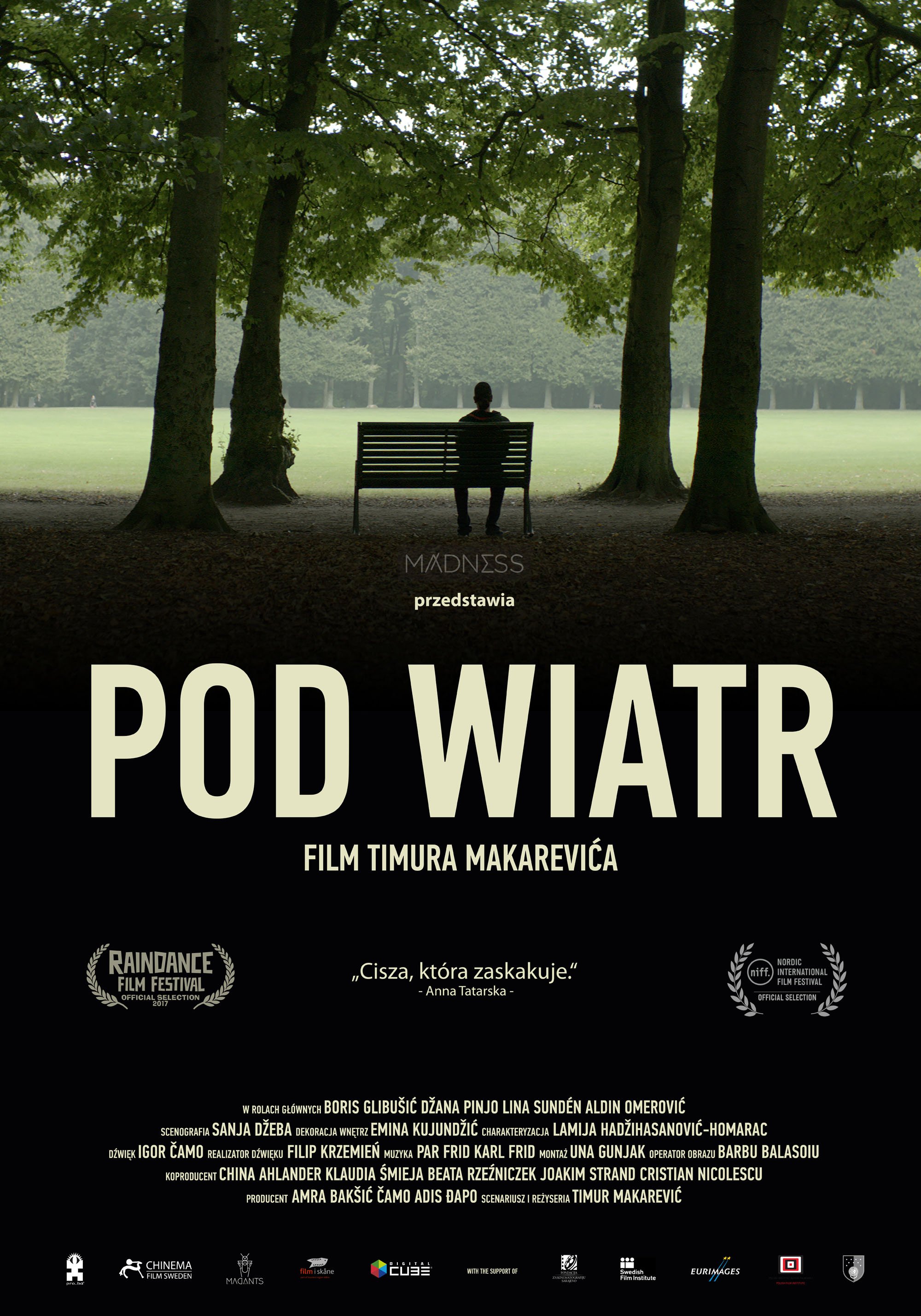 Polski plakat filmu 'Pod wiatr'
