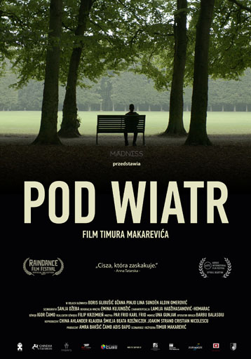 Polski plakat filmu 'Pod wiatr'