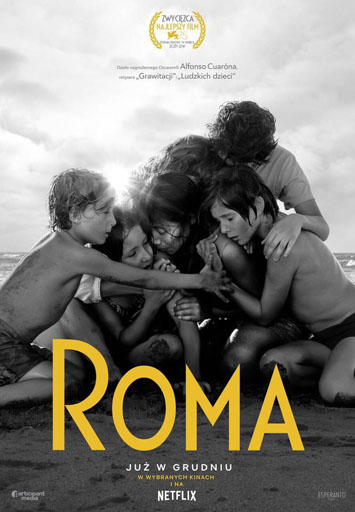 Polski plakat filmu 'Roma'