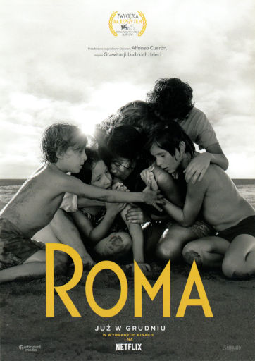 Przód ulotki filmu 'Roma'