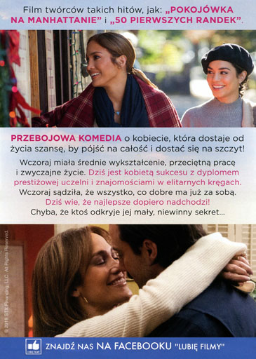 Tył ulotki filmu 'Teraz albo nigdy'