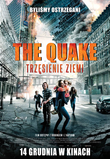Polski plakat filmu 'The Quake. Trzęsienie ziemi'